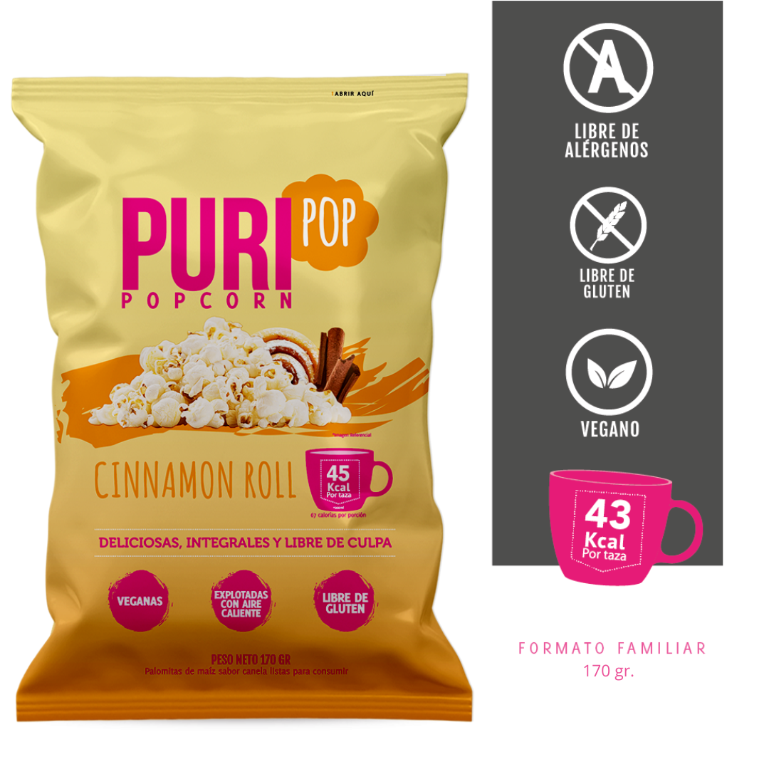 Puripop Cinnamon roll 170 gr