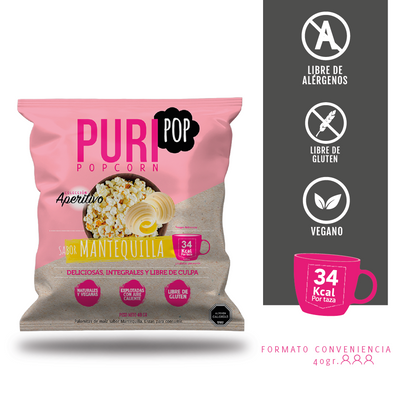 Puripop Aperitivo Mantequilla 40 gr